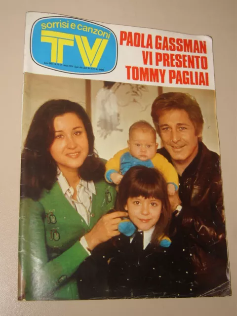 Tv Sorrisi Canzoni=1974/13=Pagliai Gassman=Ricchi Poveri=Melato Mariangela Anna=