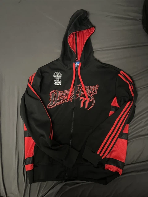 Adidas Star Wars Death Stars Hooded Track Jacket Men's Size Extra Large XL
