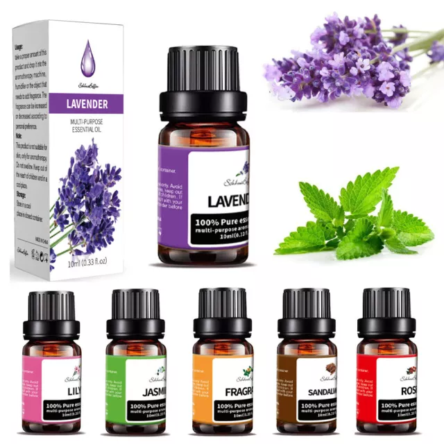 10mL Essential Oils - 100% Pure and Natural - Therapeutic Grade - Free Shipping