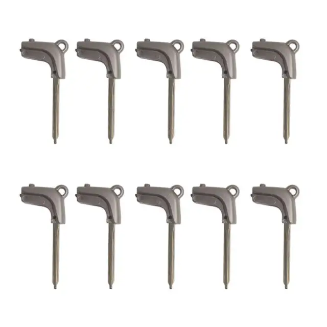 New Uncut Smart Emergency Key Blade Insert Replacement for Lexus LX40 (10 Pack)