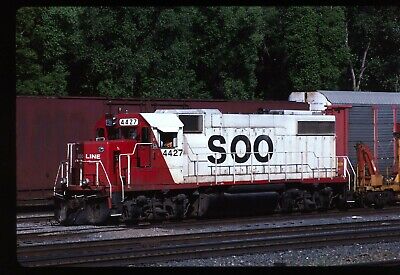 Original Rail Slide - SOO Soo Line 4427 St Paul MN 6-29-1994