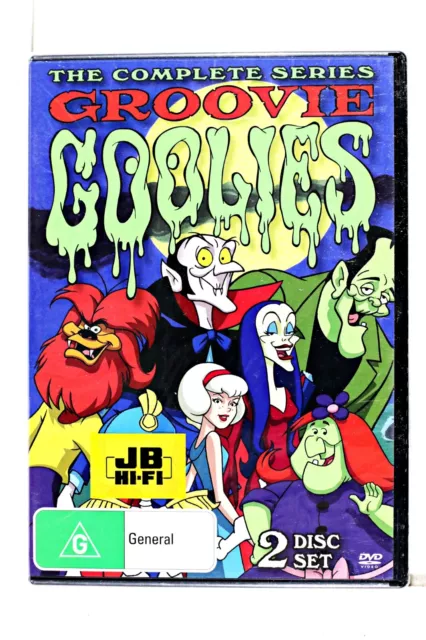 Groovie Goolies the Complete Series : 2 DVD Set Region 4 New Sealed