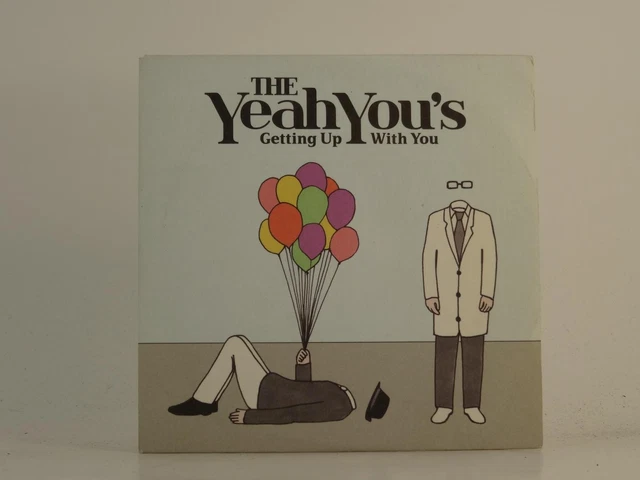 THE YEAH YOU'S GETTING UP WITH YOU (H1) 1 Track Promo CD Single Card Sleeve ISLA