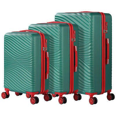 Luggage 3 Piece Set Suitcase Spinner Hardshell Lightweight w/ TSA Lock Spinner