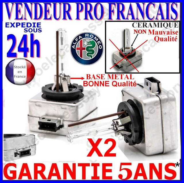Lot De 2 Ampoules Xénon D3S 35W 5000-8000K Pour Audi A6/A7, BMW, VW... - Neuf