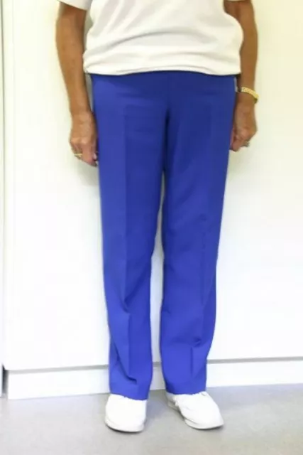 DOMINO Ladies Lawn Bowls PANTS BA Logo All Colours Size 6 - 30 made to order