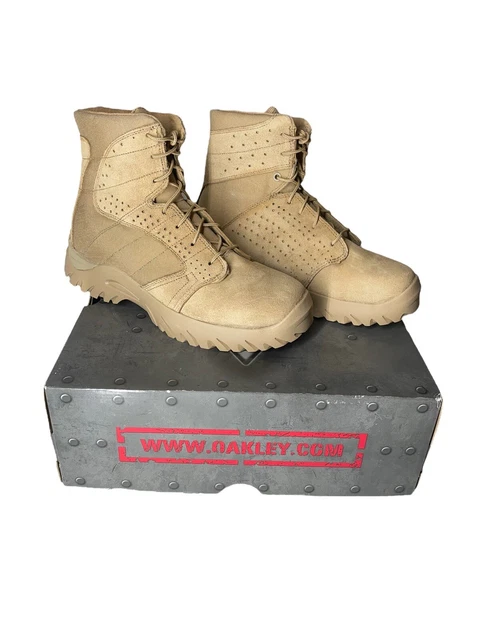 Oakley LF ASSAULT BOOT 6" Men's Size 9.5 11122-889 Desert Tan SI Special Forces