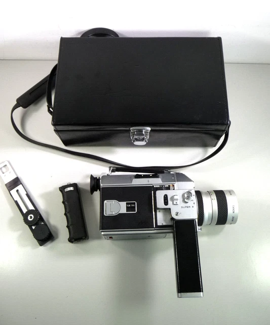Canon Auto Zoom 814 Super 8 Kamera elektronische Filmkamera Koffer- ungetestet