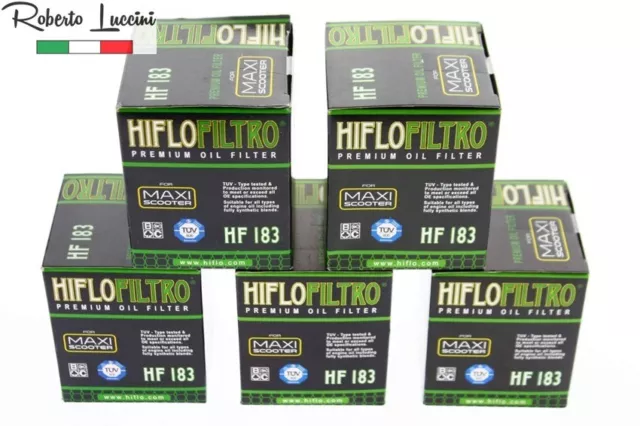 5x Ölfilter HIFLO HF183