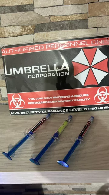 syringe T-Virus Resident Evil Oggetto Da Collezione/esposizione