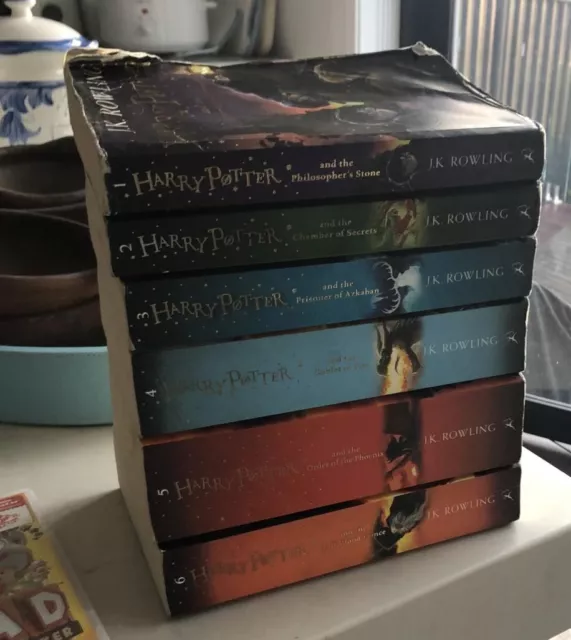 Harry Potter books 1-6 Scholastic and Bloomsbury