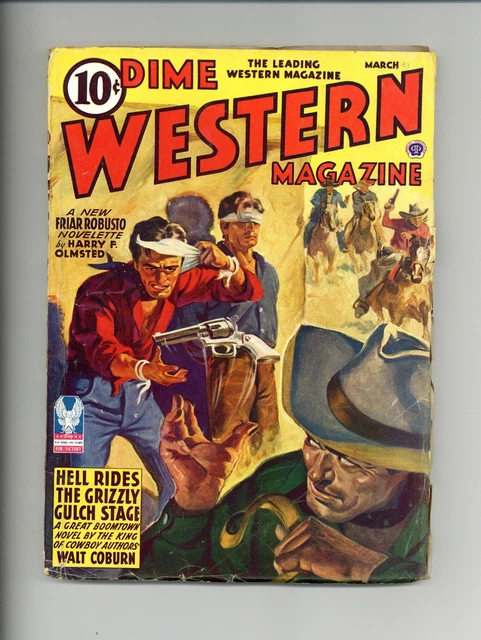 Dime Western Magazine Pulp Mar 1943 Vol. 35 #3 VG