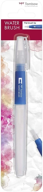 Tombow Wb-3p Set De Pinceaux Avec Réservoir D?eau (vide), 3