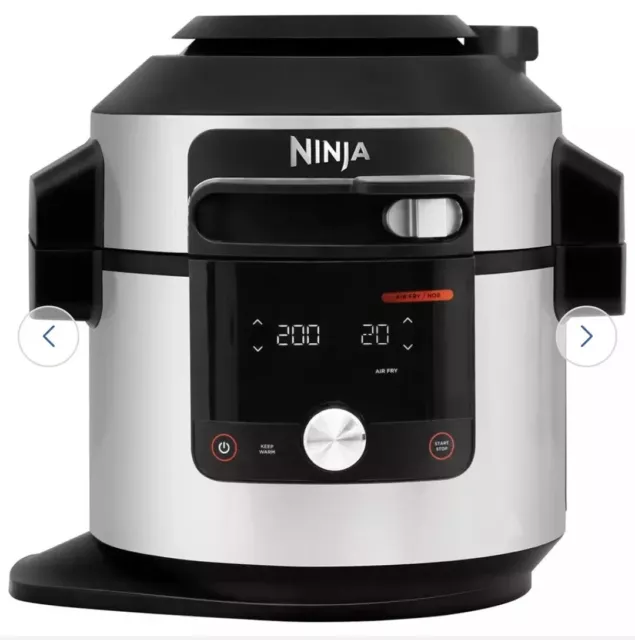 Ninja Foodi MAX 15-in-1 SmartLid Multi-Cooker 7.5L