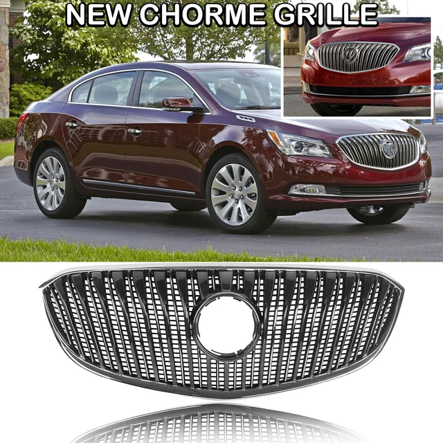 Fit For Buick Lacrosse 2014-2016 Front Bumper Grille Upper Grille Chrome