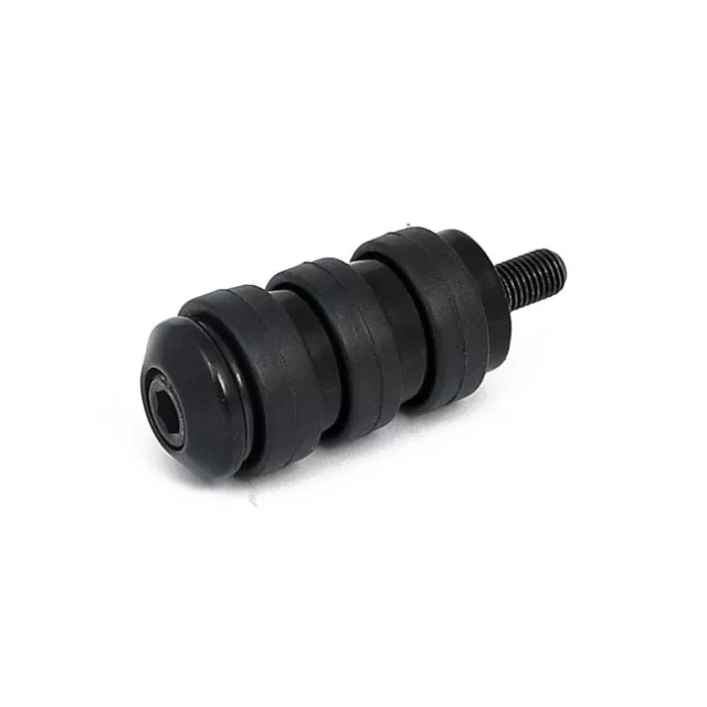 Comfort shift/brake peg. Black MCS 904856