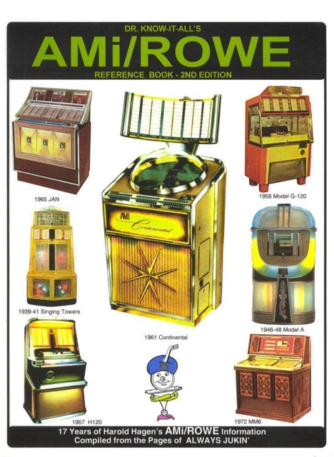 Dr Know-It-Alls AMI Rowe Jukebox Reference Book Vintage