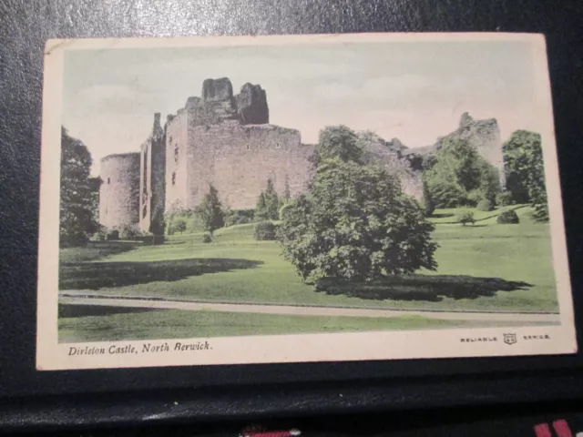 Postcard - North Berwick, Dirleton Castle (1905 posted)