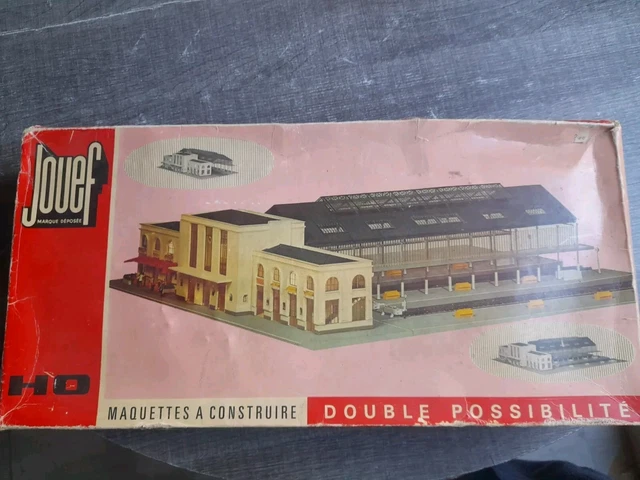JOUEF maquette à monter grande gare 1040 NEUF (n°3 JOUEF maquette à monter grande gare 1040 NEUF (n°3