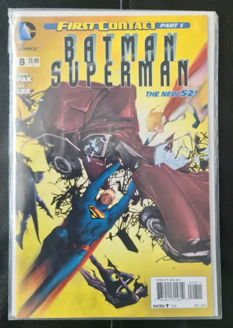 Batman Superman New 52 #8 DC Comics