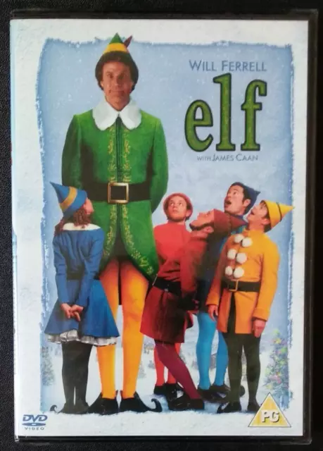 Elf DVD Fantasy (2006) Will Ferrell Quality Guaranteed Reuse Reduce Recycle