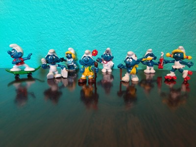 smurfs figures 1970s