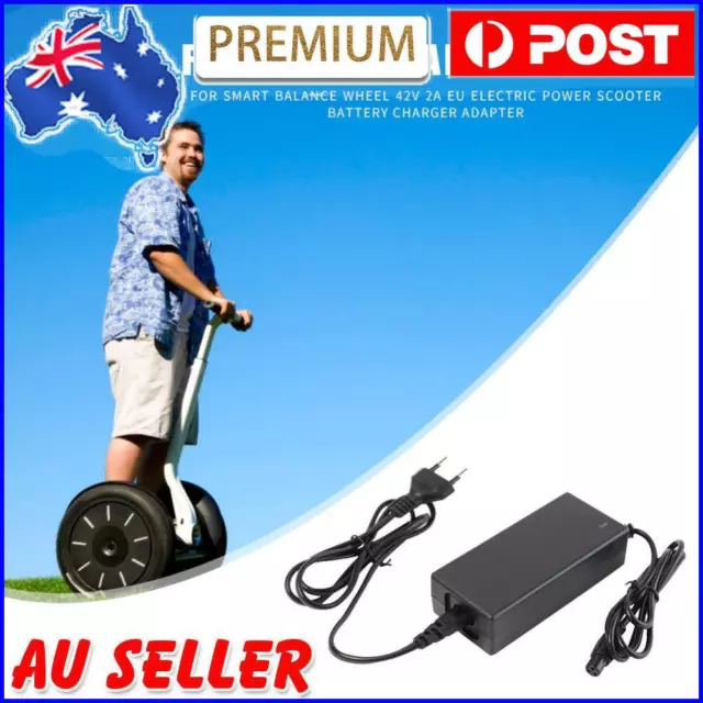 42V/2A EU/US/UK PLUG Electric Balance Scooter Power Adapter Battery Charger  25 $16.51 - PicClick AU