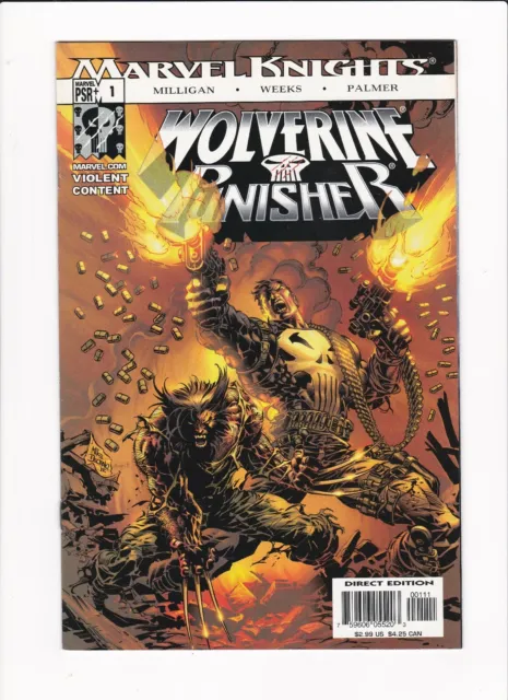 Wolverine Punisher; Marvel Knights #1   - 2004 - Marvel Comics