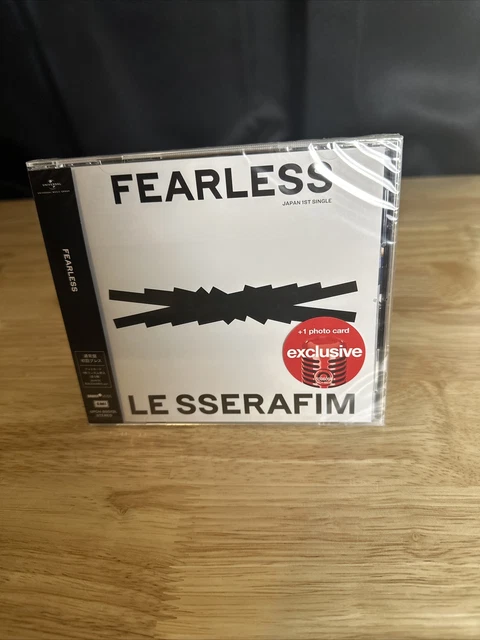 LE SSERAFIM JAPAN 1st Single Fearless (CD, 2023) ***VERY GOOD*** EUR 6 ...