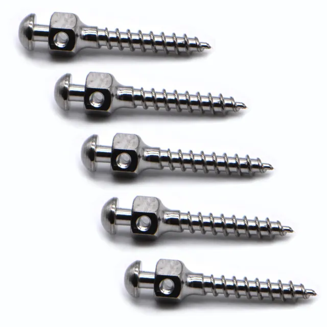 5Xdent Titanium Mini Implant Orthod Micro Screws Self-Taping Spring Anchor 1.6*8