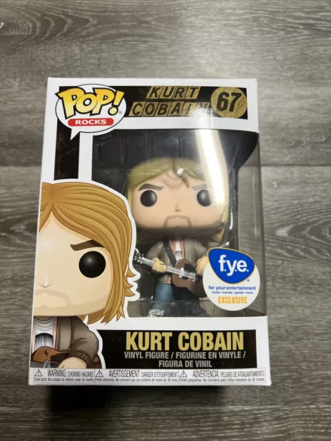 Funko Pop! Vinyl: Kurt Cobain - FYE (Exclusive) #67