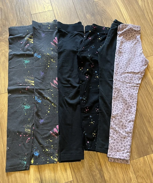 Pacchetto leggings bambina M&S H&M 8-9 anni