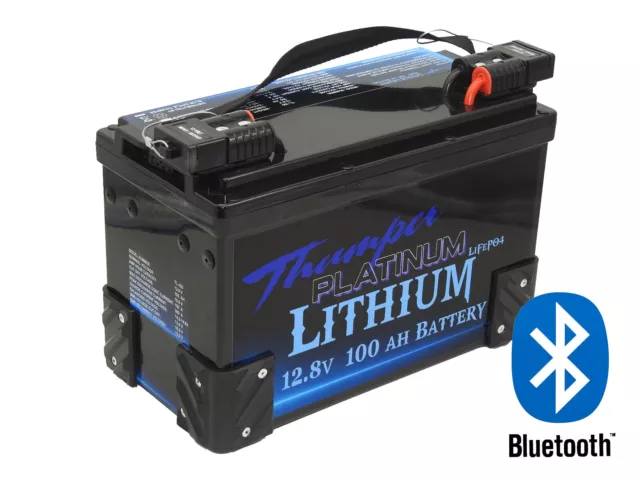 Thumper Lithium LiFePO4 Battery Hub 100 AH - Link HUB Bluetooth model 12 Volt