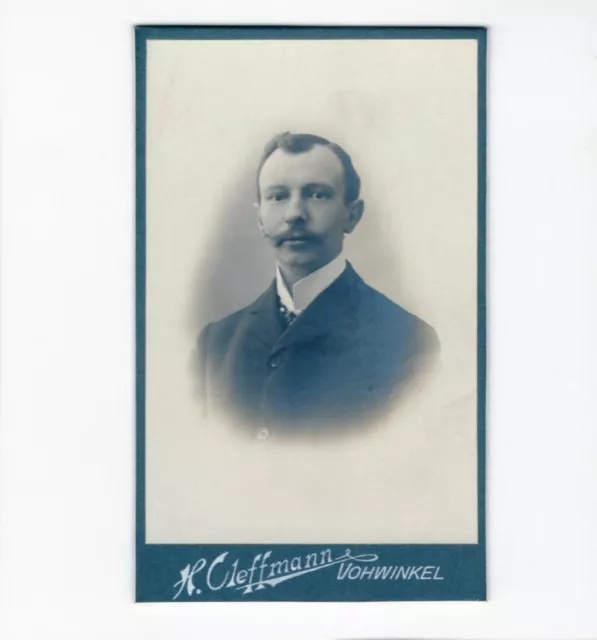 CDV Foto Herrenportrait - Vohwinkel 1900er