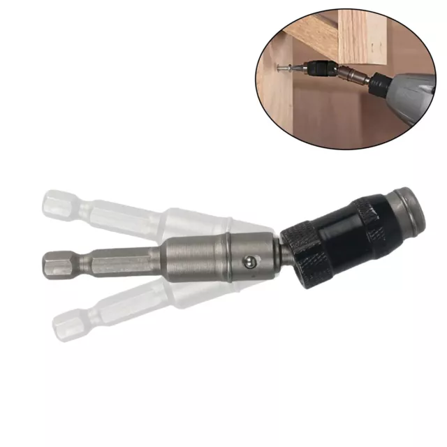 Magnetic Pivoting Bit Steel Impact Tip Holder Swivel Screw Drill Bits Accessory