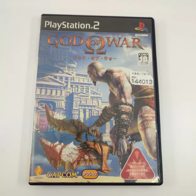 PS2 God of War II: The End Begins Japan Import Game PlayStation 2 Used Game