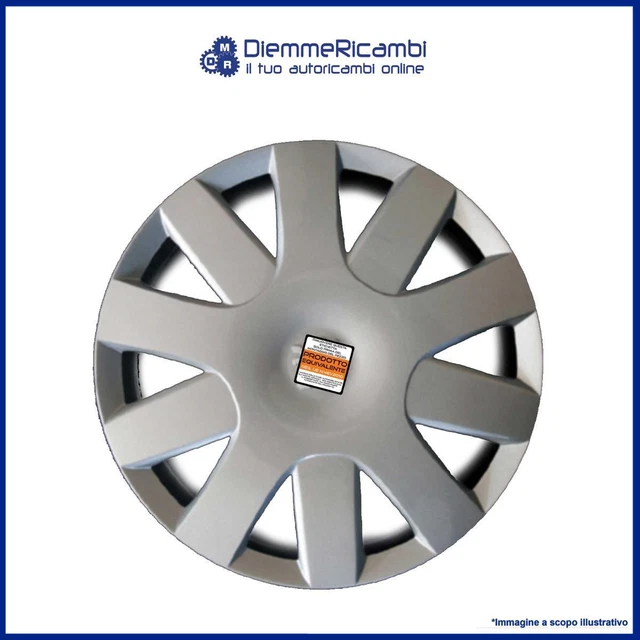 1 Borchia - Copricerchio Coppa Ruota 14" Per Peugeot 107