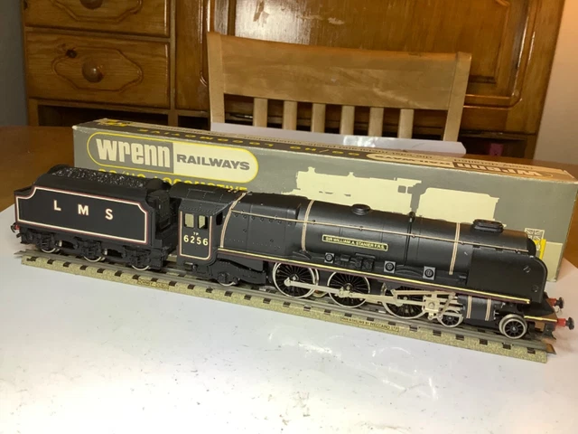Wrenn Hornby Dublo 3 Rail LMS 4-6-2 Coronation Class 6256 Sir William A Stanier