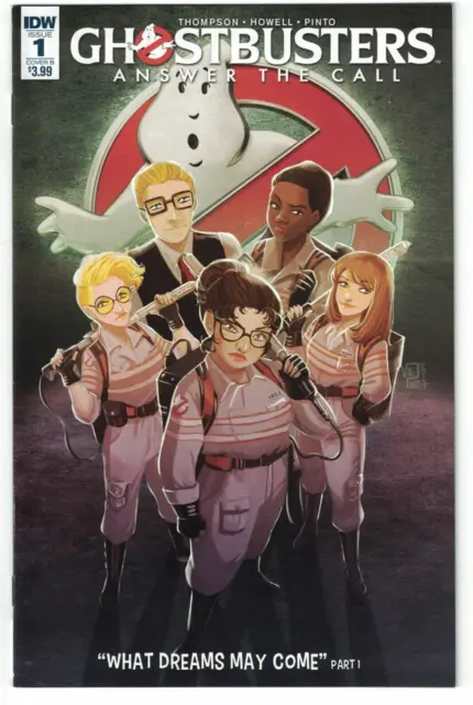 Ghostbusters Answer The Call #1 Cover B Variant By Valentina Pinto Idw Comics