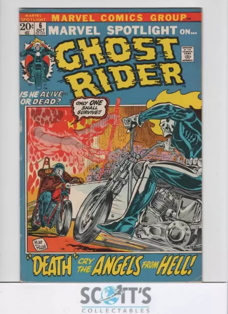 Marvel Spotlight  #6   Vg/Fn  2Nd Ghost Rider