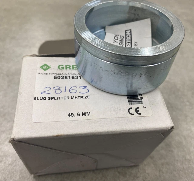 Greenlee 28163 SLUG SPLITTER 1-1/2" Conduit Size Die