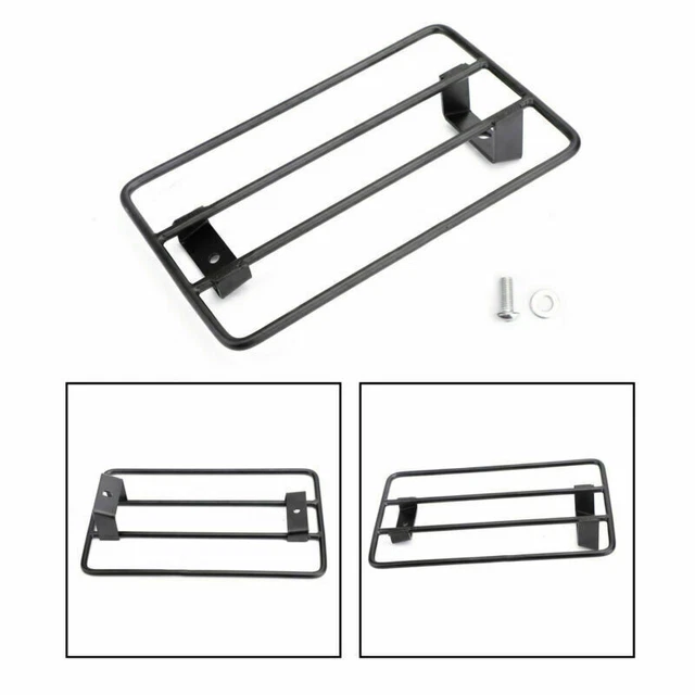 Porte Bagage Moto Support Étagère De Support Porte-Bagages Pour Siège Arrière Solo De Moto Adaptée Pour Electra Pour Road Street Glide Road King Pour FLHT Pour FLHR 1997-2020 Porte Bagage