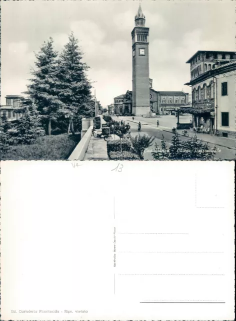 Castellanza Anni 50 Bella Panoramica Sulla Chiesa Della Localita' Lombarda-64643