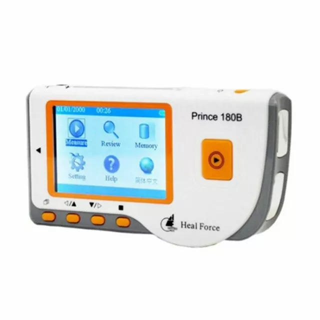 Heal Force Portable 180B Handheld ECG EKG Home Heart Rate Monitor+Software CD