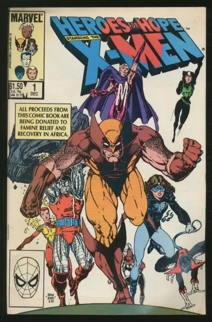 Chris CLAREMONT, Jim Starlin / Heroes for Hope Starring the X-Men 1st ed 1985