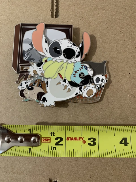 Stitch Grumpy Meter Pin STITCH DUO FANTASY Pin Disney Stitch Scrump Boogieman LE 35 101 ...