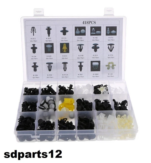 Clip Fissaggio Pannelli Portiera Auto MWC9134 - 50 Pezzi Per Land Rover Discovery, Defender - Foto 7