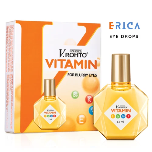 6x V Rohto Vitamin - VRohto Gocce oculari Migliora gli occhi secchi e...