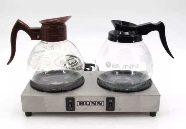 Bunn Model WX-2 2 Station Coffee Carafe Warmer Dual Pot Burner Ellis Coffee Co.