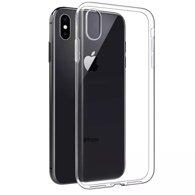 For Apple iPhone XS XR XS MAX Ultra Thin Silicone Case Gel TPU Soft Cover